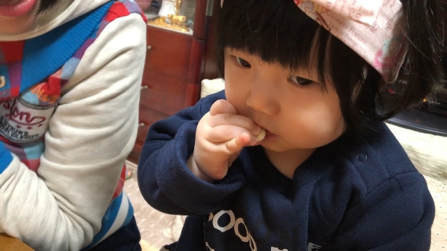 たまごボーロを初めて娘に食べさせた結果