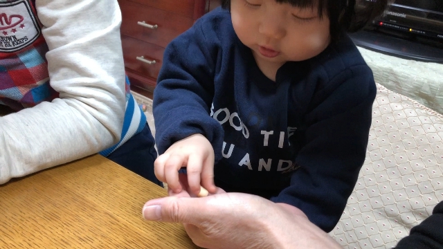 たまごボーロを初めて娘に食べさせた結果